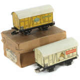 2x Güterwagen Märklin, Spur H0, 1x Bierwagen Gambr… - photo 1