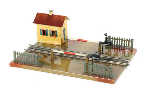 Bahnübergang Märklin, Spur H0, Nr. 458.2, BZ 1936,… - photo 1