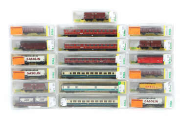 Konvolut Eisenbahn Trix, Spur Z, 6x Personenwagen:…