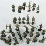 Konvolut Soldaten Elastolin, Masse bemalt, ca. 29 … - photo 2