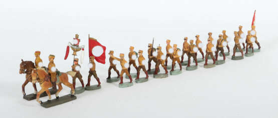 Konvolut SA-Soldaten meist Elastolin, Lineol u. a.… - photo 1