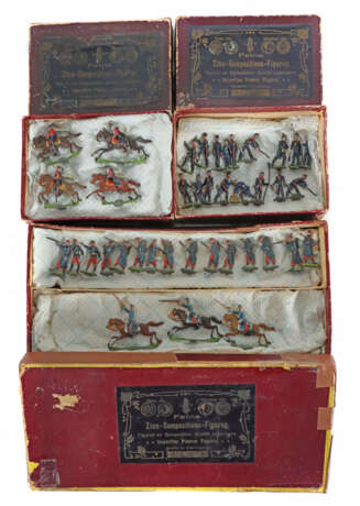 Zinnfiguren Ernst Heinrichsen, um 1900/20, H: 3 cm… - photo 1