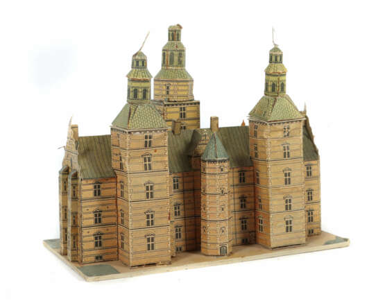 Papierschloss um 1920, Hjemmet´s Modelkarton, Schl… - photo 1