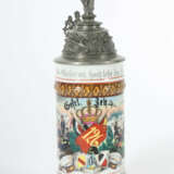 Reservistenkrug Porzellan, 0,5 l, Infanterie-Regim… - photo 1