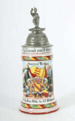 Reservistenkrug Porzellan, 0,5 l, Infanterie-Regim…