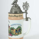Reservistenkrug Porzellan, 0,5 l, Infanterie-Regim… - photo 2