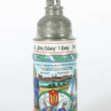 Reservistenkrug Porzellan, 0,5 l, polychrom lithog… - фото 1