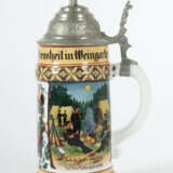 Reservistenkrug Porzellan, 0,5 l, Infanterie-Regim… - Foto 2