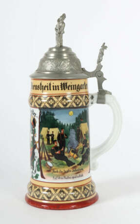 Reservistenkrug Porzellan, 0,5 l, Infanterie-Regim… - Foto 2
