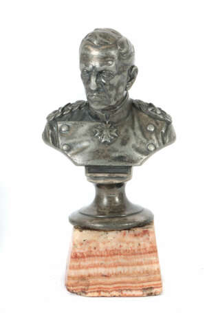 Büste Helmut von Moltke vollplastische Metallausfü… - photo 1