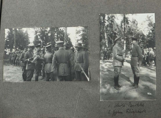 Kleiner Kriegsnachlass 1. WK des Leutnat Emil K. V… - Foto 3