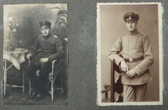 Kleiner Kriegsnachlass 1. WK des Leutnat Emil K. V… - Foto 6