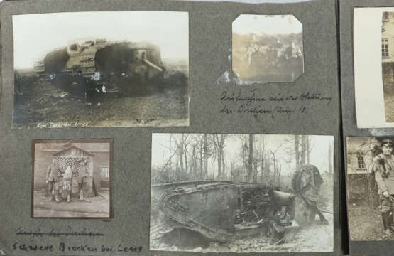 Kleiner Kriegsnachlass 1. WK des Leutnat Emil K. V… - Foto 7