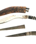 Waffen. Dolch und Messer 19./20. Jh., ein einschneidiger D…