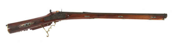 Perkussions-Zielgewehr bez. Schmetzler Anfang 19. … - фото 1