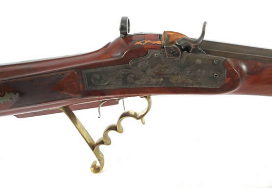 Perkussions-Zielgewehr bez. Schmetzler Anfang 19. … - фото 3