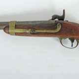 Perkussionsschloss-Pistole wohl um 1850, Lauf und … - фото 2