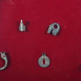 13 Antiken im Diorama Ägypten, Bronze, Ausgrabunge… - Foto 2