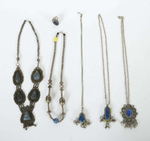 6 Teile Ziwar Schmuck Afghanistan, 1. Hälfte 20. J… - photo 1