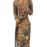 Holzfigur ''Mutter Erde'' Burma, 18. Jh., Holz ges… - Foto 1