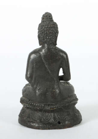 Buddha Shakyamuni Burma, 19. Jh., Bronze, geschwär… - Foto 2
