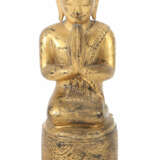 Burmesischer Buddha 19./20 Jh., Holz, geschnitzt, … - Foto 1