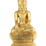 Buddha Shakyamuni Burma, Mitte 20. Jh., Holz, gesc… - photo 1