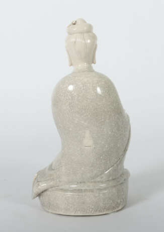 Bodhisattva Guanyin China, um 1900, Weißporzellan,… - Foto 3