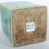 Vierkant Deckelvase China, Qing Dynastie, Weißporz… - photo 3