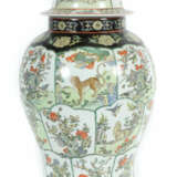 Baluster Deckelvase China, ca. 1950-70er Jahre, We… - Foto 1