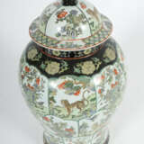Baluster Deckelvase China, ca. 1950-70er Jahre, We… - Foto 2