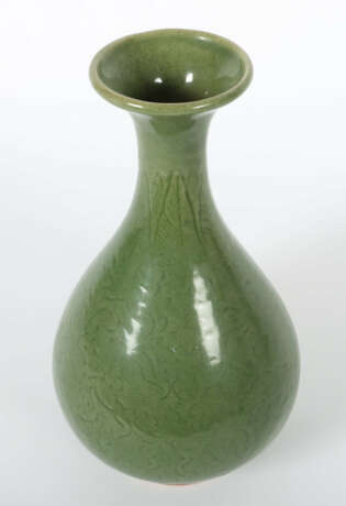 Balustervase China 20. Jahrundert, Keramik seladon… - photo 2