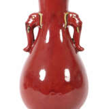 Sang-de-Boeuf-Vase China, 20. Jh., Porzellan mit r… - photo 1
