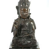 Bodhisattva Guanyin China, 18./19. Jh., Bronze, du… - photo 1