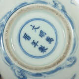 Teekanne China, 19. Jh., Porzellan, blaue Untergla… - photo 3