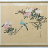 Seidenmalerei China, 20. Jh., Gouache auf Seide, V… - photo 2