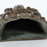 Ganesha Indien, um 1900, Bronze, Reste einer Vergo… - фото 2