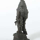 Vishnu Indien, 18./19. Jh., Kupferbronze, geschwär… - Foto 2