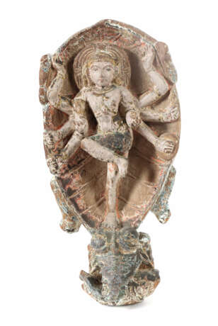 Shiva auf Ganesha Indien, 18./19. Jh., Holz, gesch… - photo 1