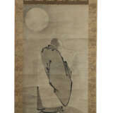 Rollbild Japan, 19. Jh., Tuschmalerei auf Papier, … - photo 2