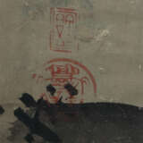 Rollbild Japan, 19. Jh., Tuschmalerei auf Papier, … - photo 3