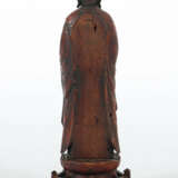 Amida Japan, 18./19. Jh., Holz, geschnitzt, rote L… - photo 2