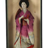 Hina Puppe Japan, um 1800, Holz geschnitzt, Papier… - photo 1
