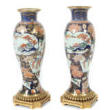 Balusterförmiges Vasenpaar Japan 19. Jahrhundert, … - Foto 1