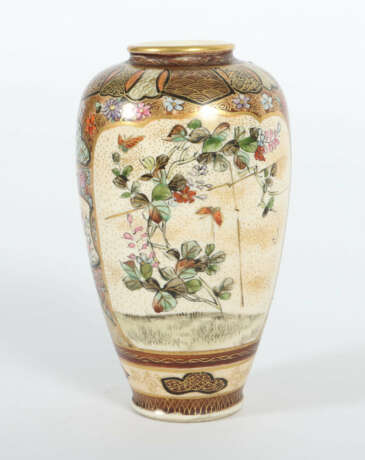 Kleine Satsuma Vase Japan, 1. Hälfte 20. Jh., Kera… - photo 2