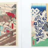 15 Farbholzschnitte Japan, 19 Jh., verschiedene Kü… - Foto 6
