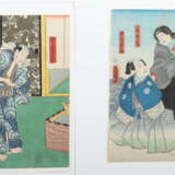15 Farbholzschnitte Japan, 19 Jh., verschiedene Kü… - Foto 7