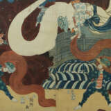 Kunisato, Utagawa Japan, ? - 1858, Farbholzschnitt… - Foto 1