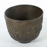 Becher Kambodscha, 18./19. Jh., Bronze, wandungsum… - Foto 3