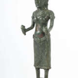 Lakshmi Miniatur Kambodscha, wohl 19. Jh., Bronze(… - Foto 2